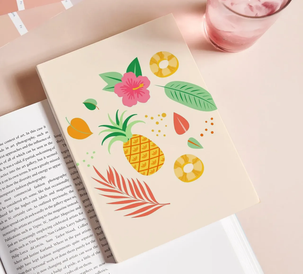 pineapple notebook by Luke Yaeger