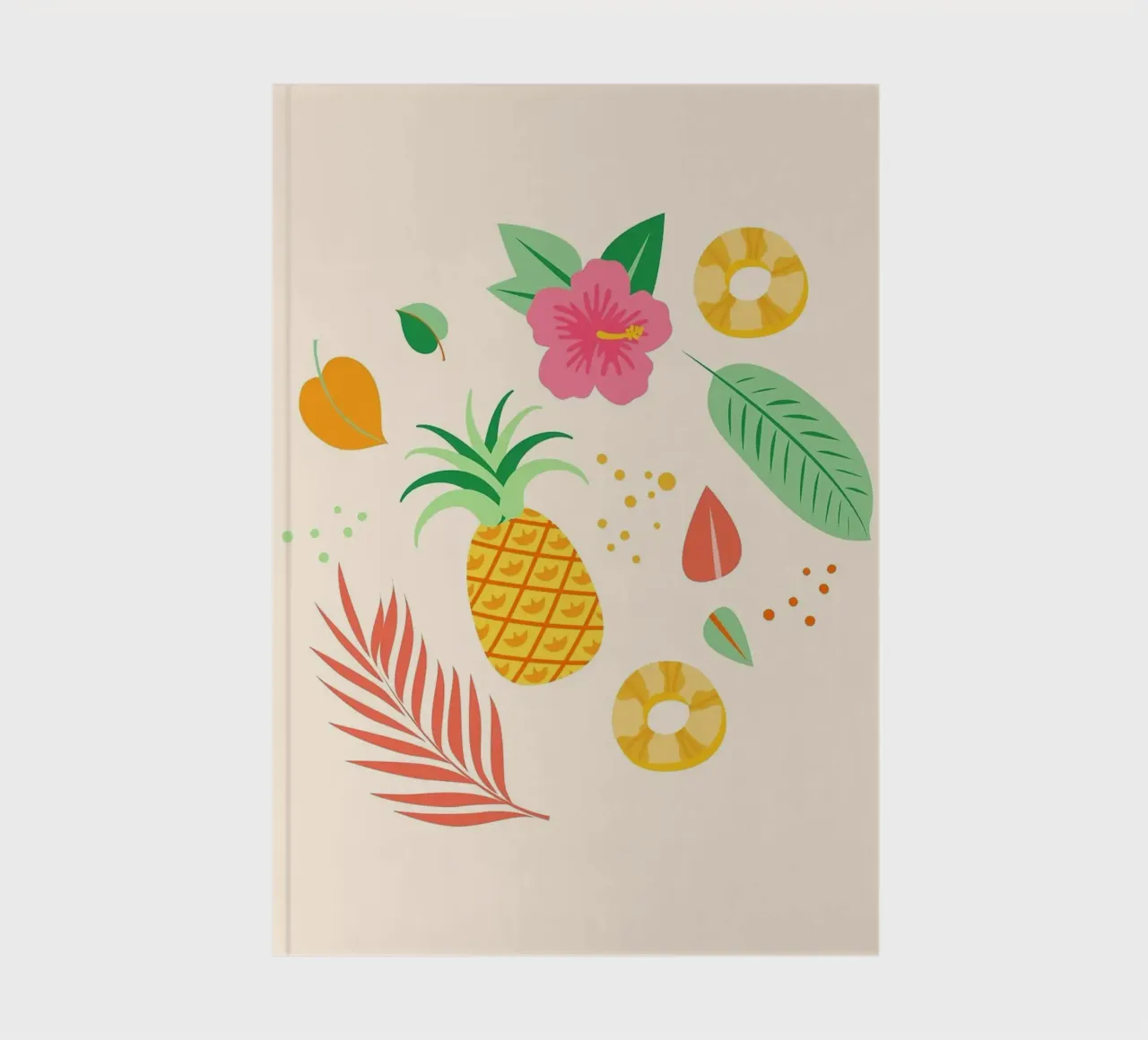 pineapple notebook by Luke Yaeger