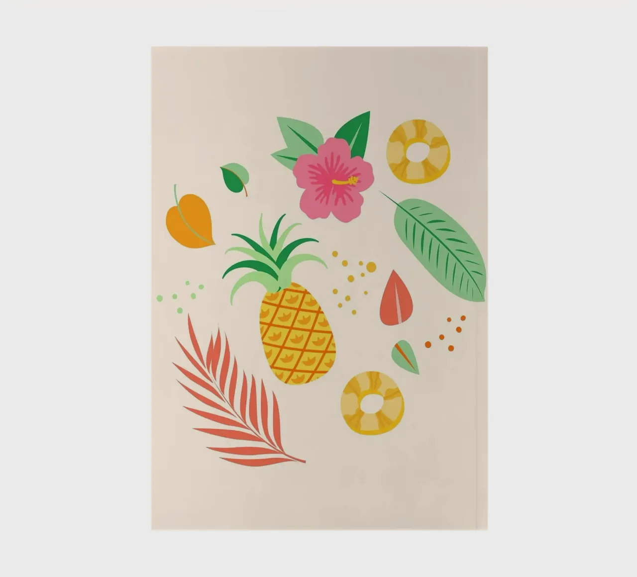 pineapple notebook by Luke Yaeger