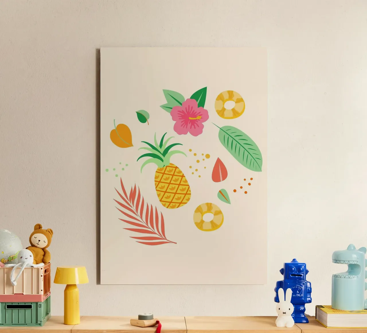 ananas alluminio dibond da Luke Yaeger
