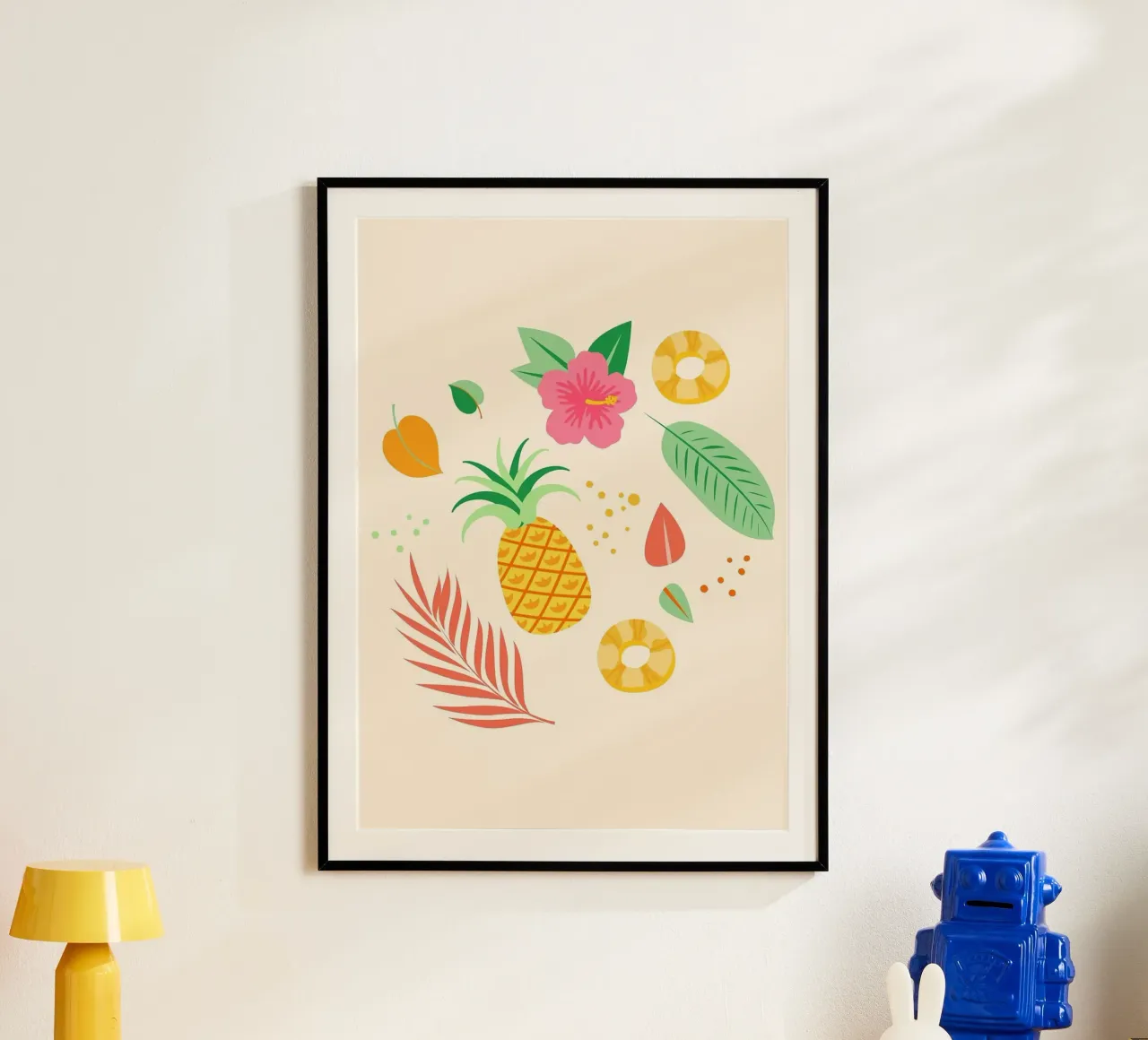 Ananas Poster von Luke Yaeger