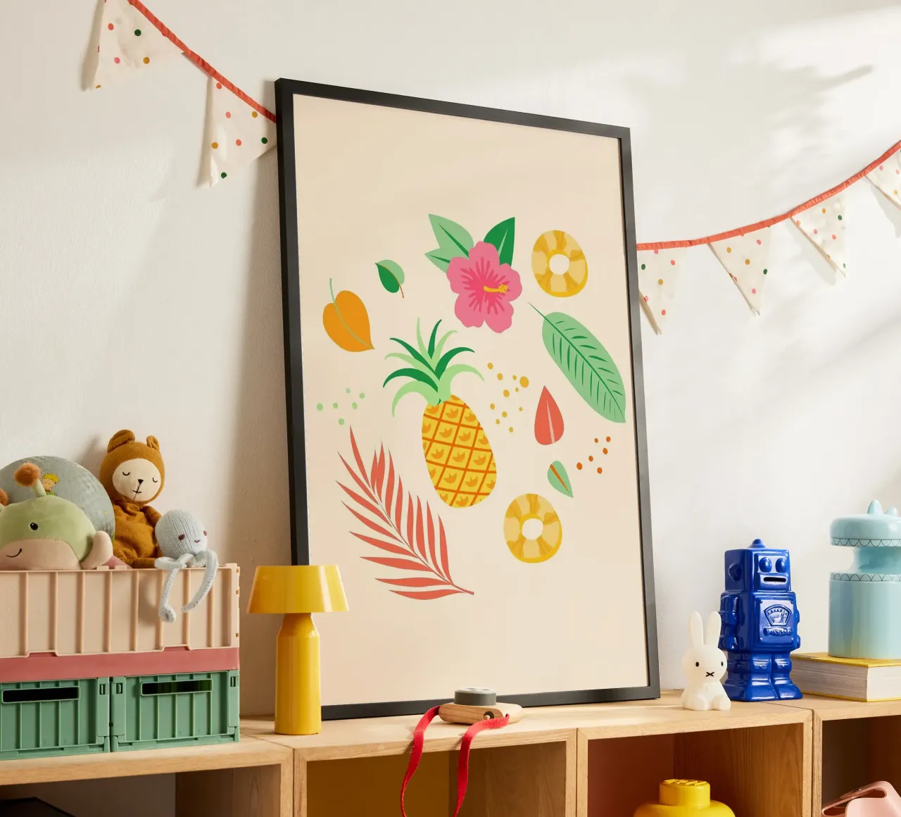 Ananas Poster von Luke Yaeger