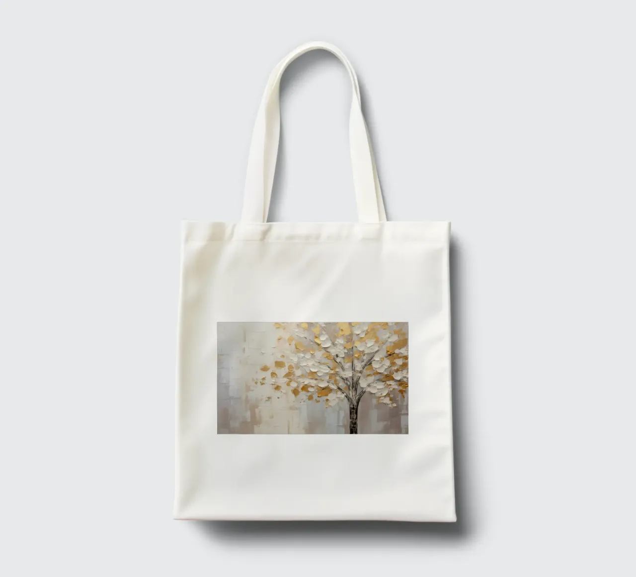 L'albero d'oro borsa in juta da Imagine