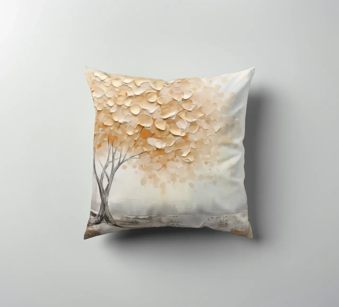 Albero con oro cuscino da Imagine