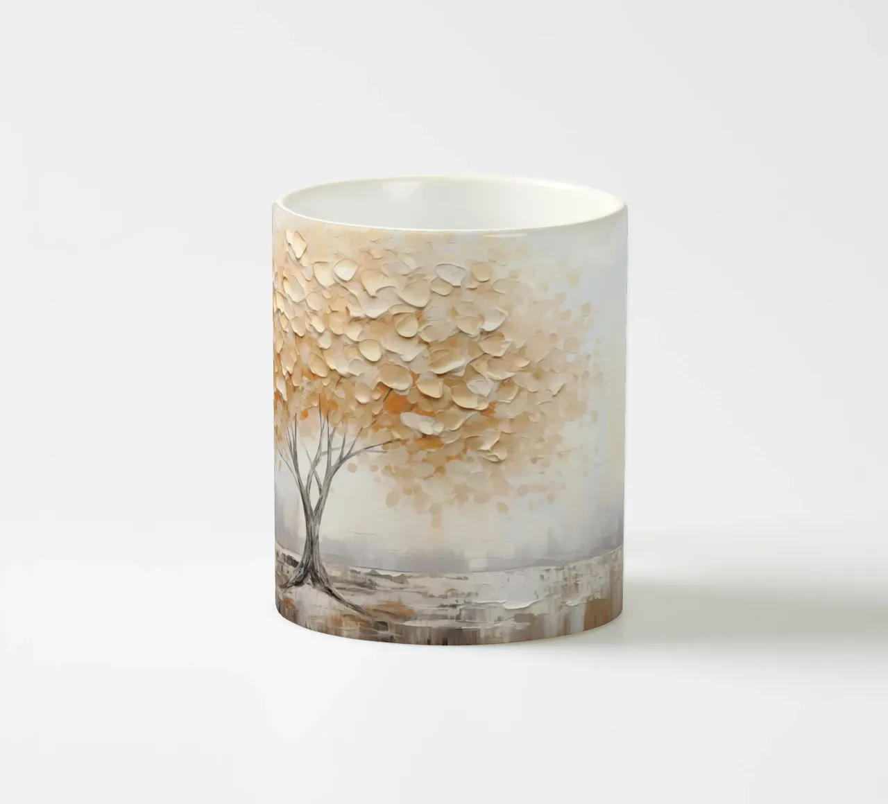 Albero con oro tazza in ceramica da Imagine