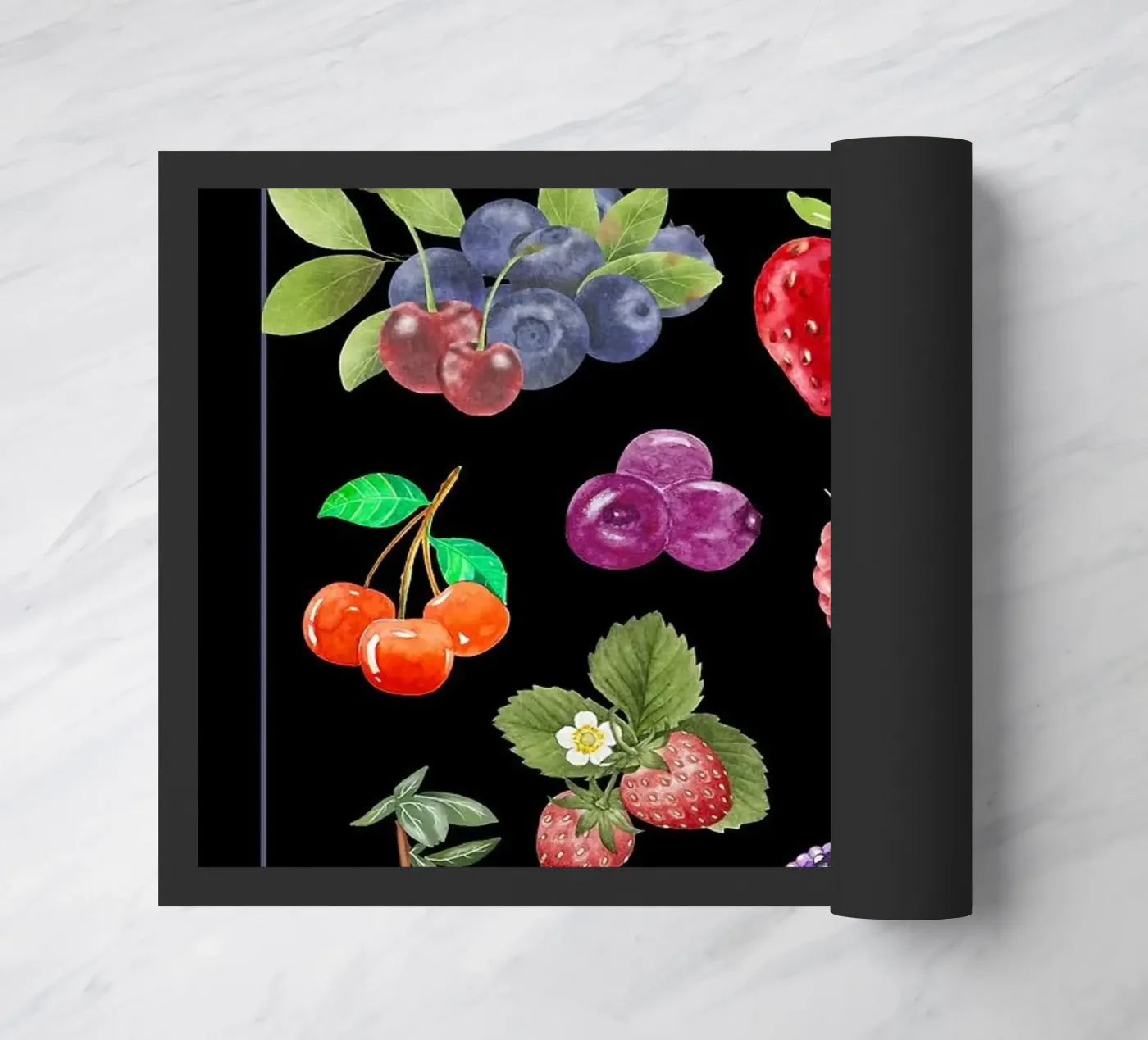 berries deurmat van Luke Yaeger