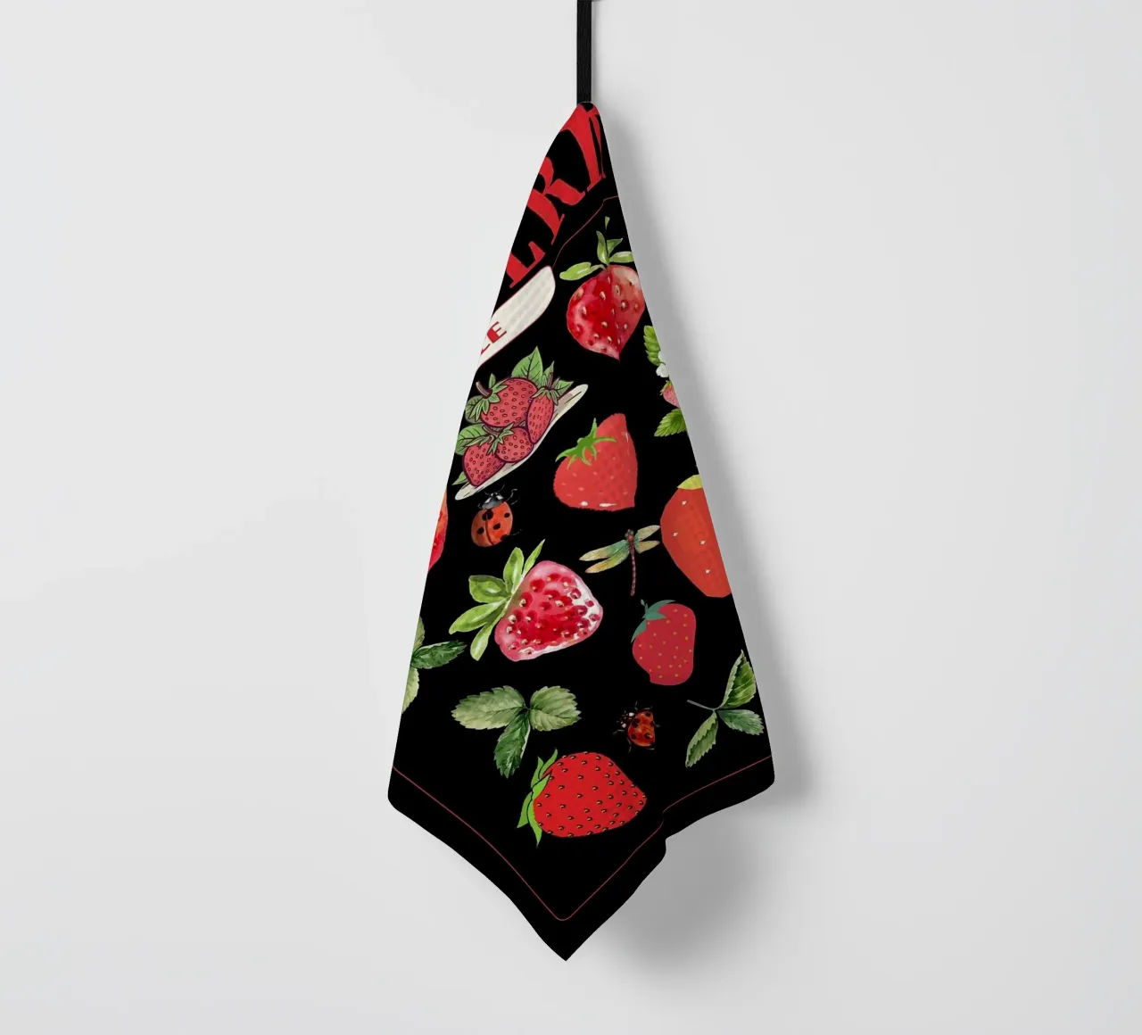 fragole canovaccio da cucina da Luke Yaeger