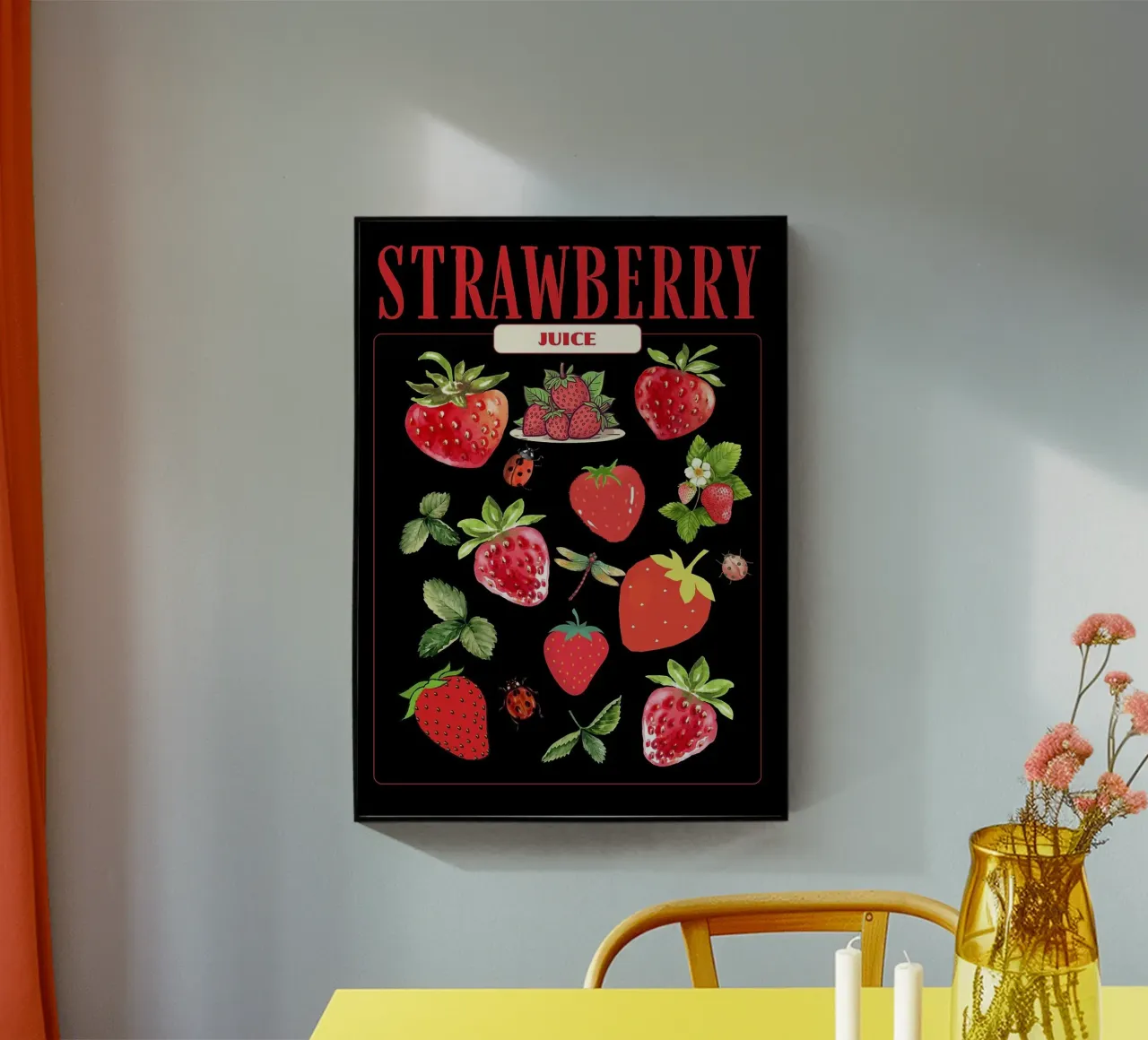 fragole plexiglass da Luke Yaeger