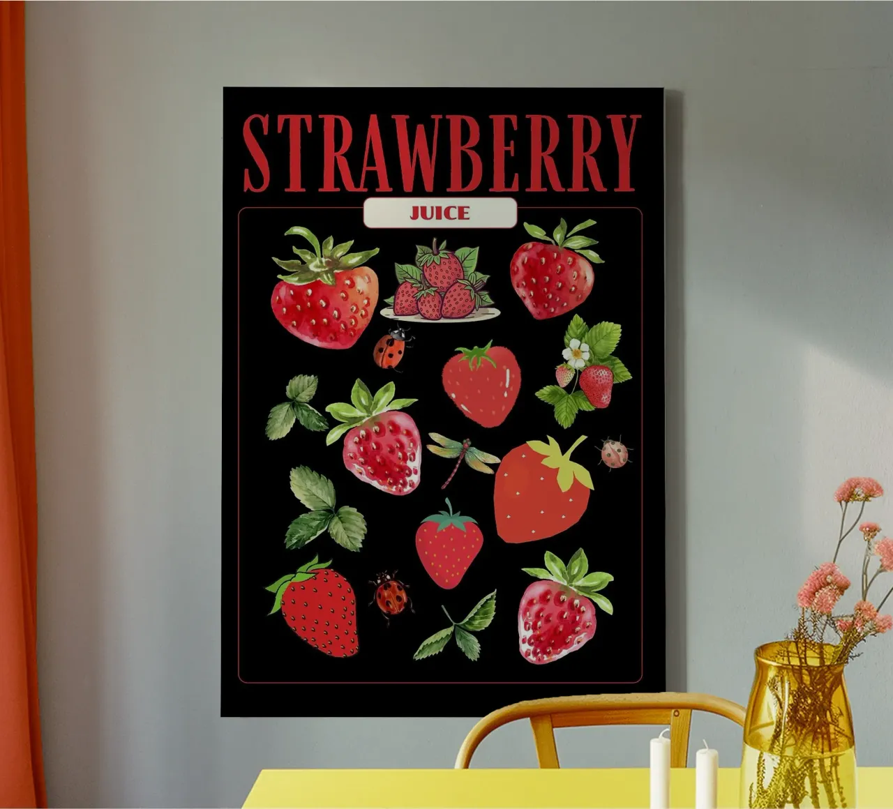 fragole tela da Luke Yaeger