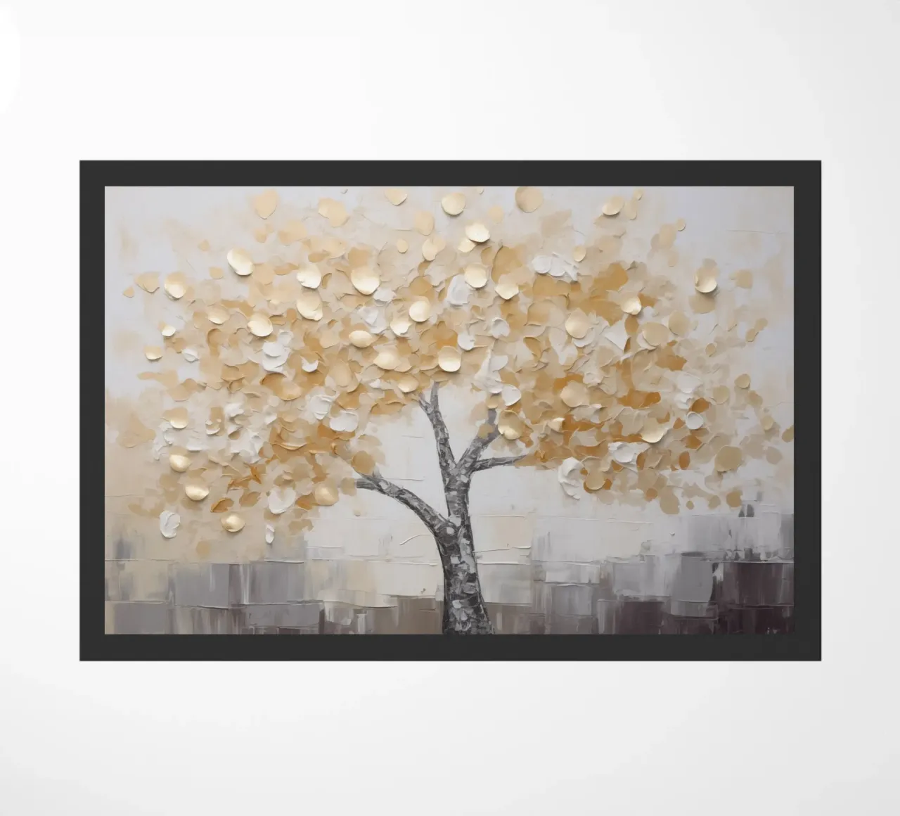 Albero con foglie d'oro zerbino da Imagine