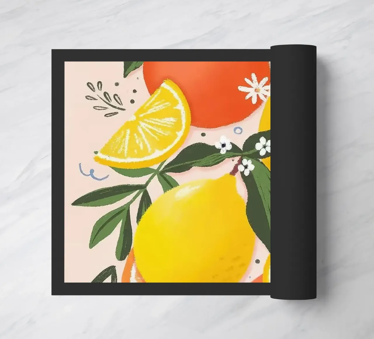 lemons doormat by Luke Yaeger