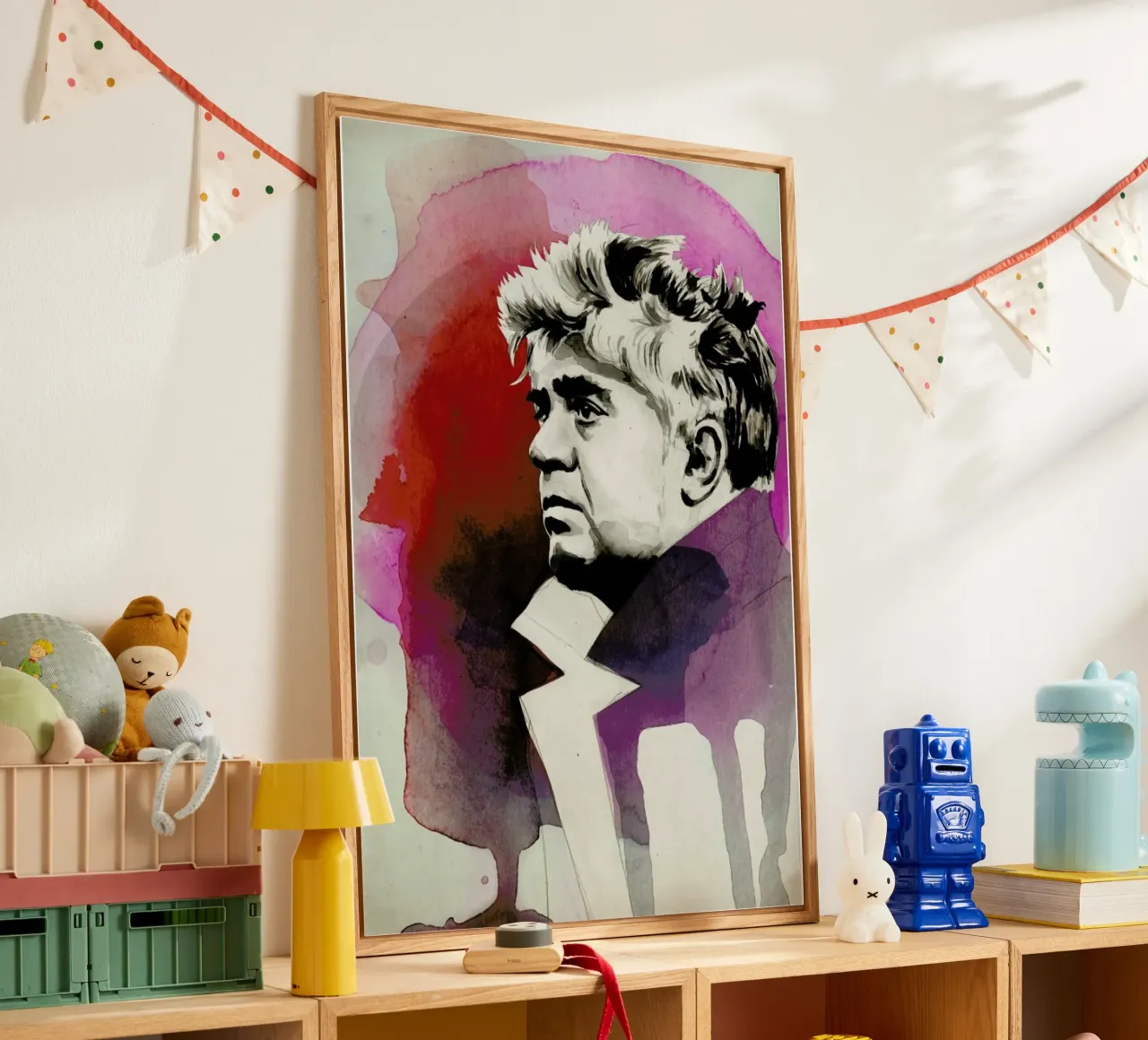 Pedro Almodovar plexiglass da David Diehl