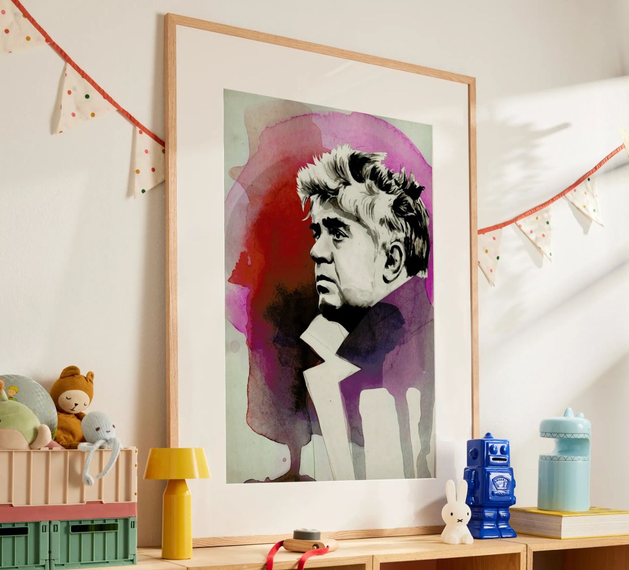 Pedro Almodovar poster de David Diehl