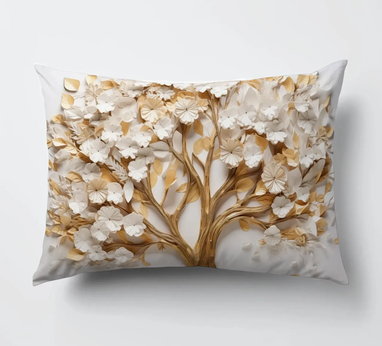 Albero con accenti dorati cuscino da Imagine