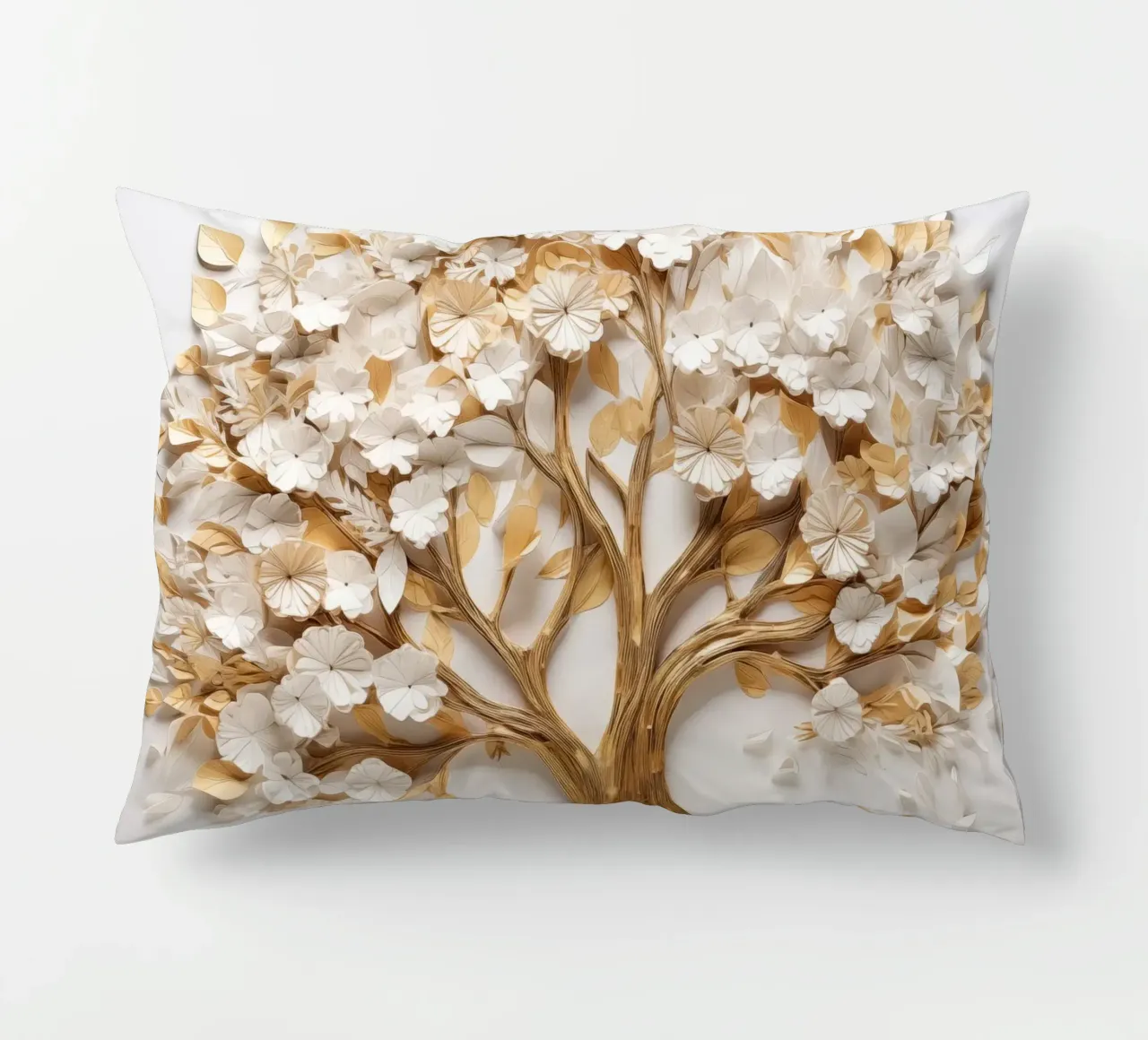 Albero con accenti dorati cuscino da Imagine