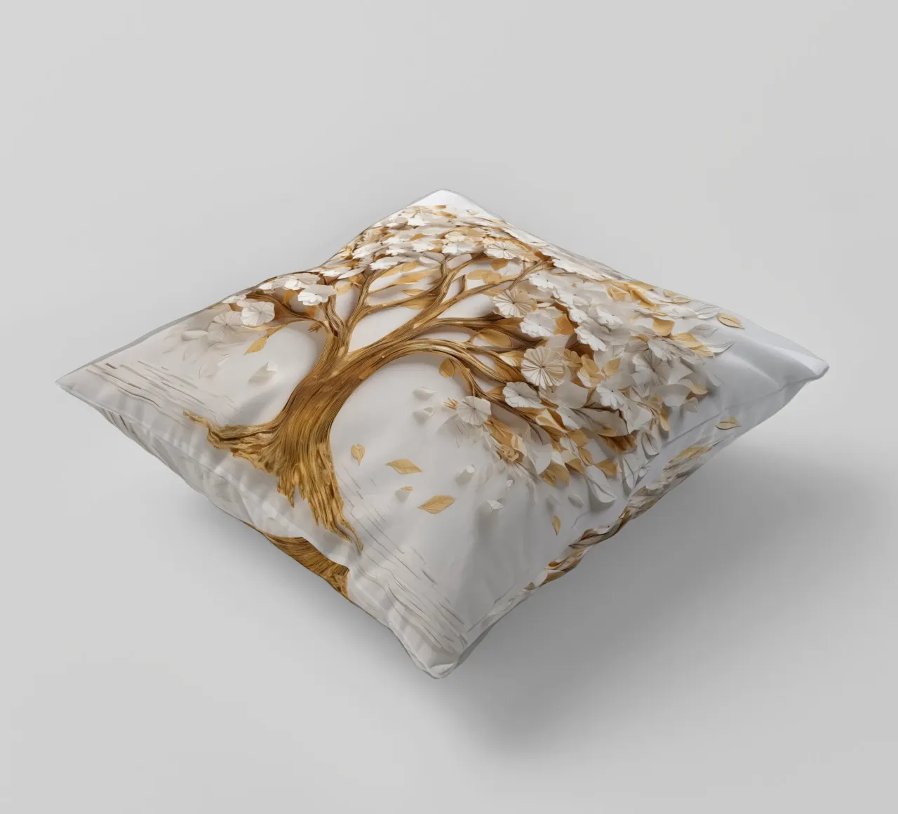 Albero con accenti dorati cuscino da Imagine