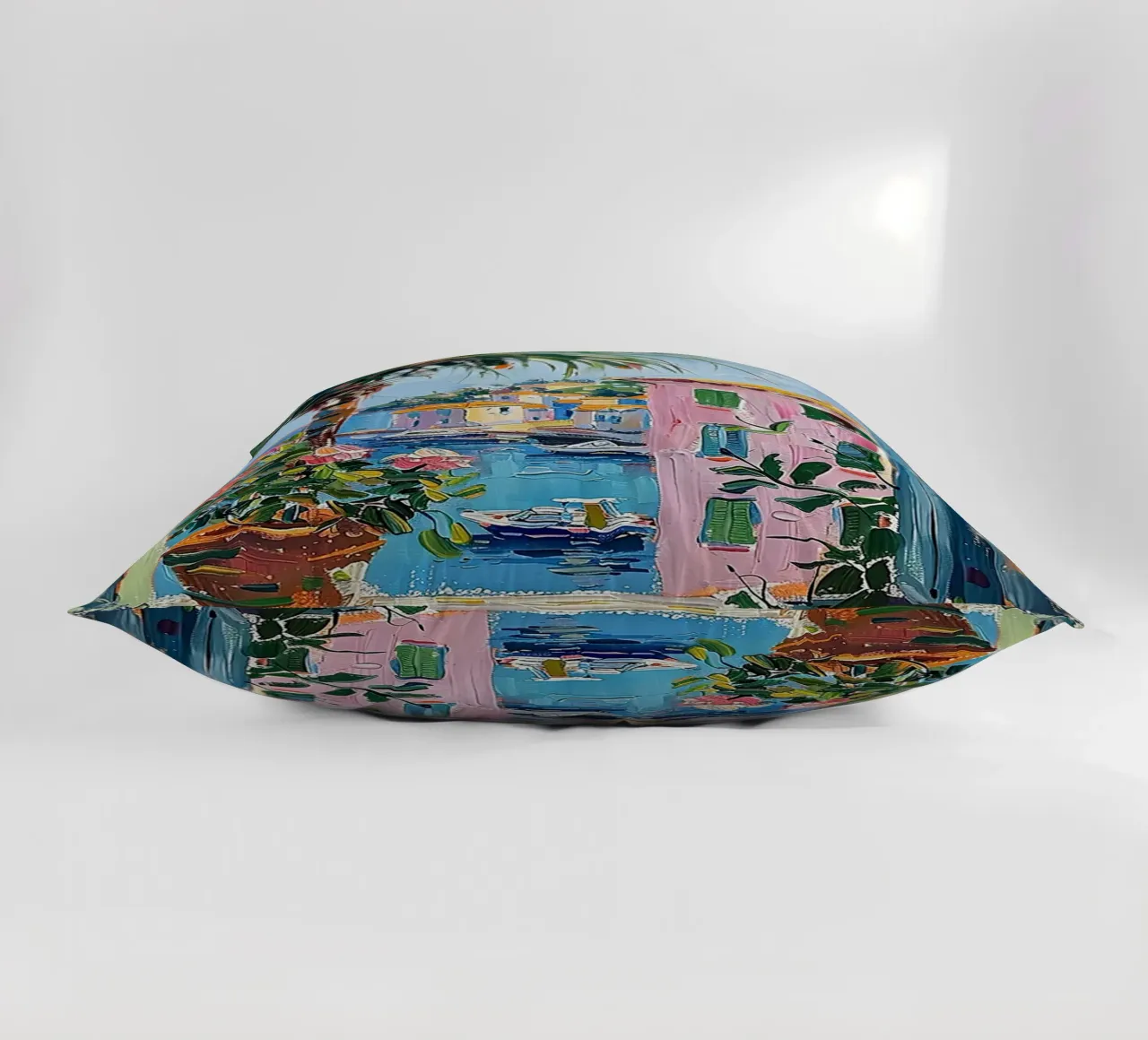 Matisse Style Mediterranean Open Window Past decorative cushion by MinaHome