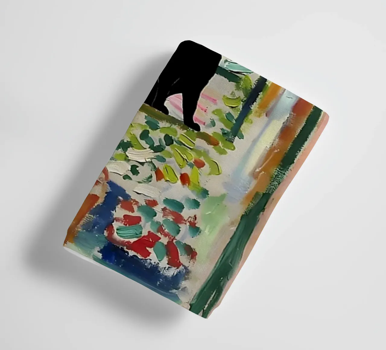 Cat Print Matisse Open Window towel by MinaHome