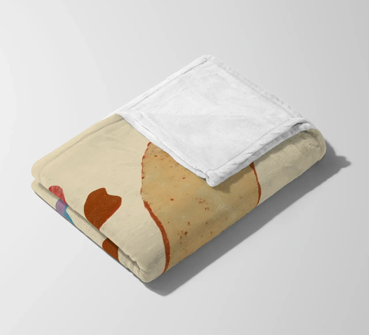 Abstract Composition No 01 coperta in pile da treechild