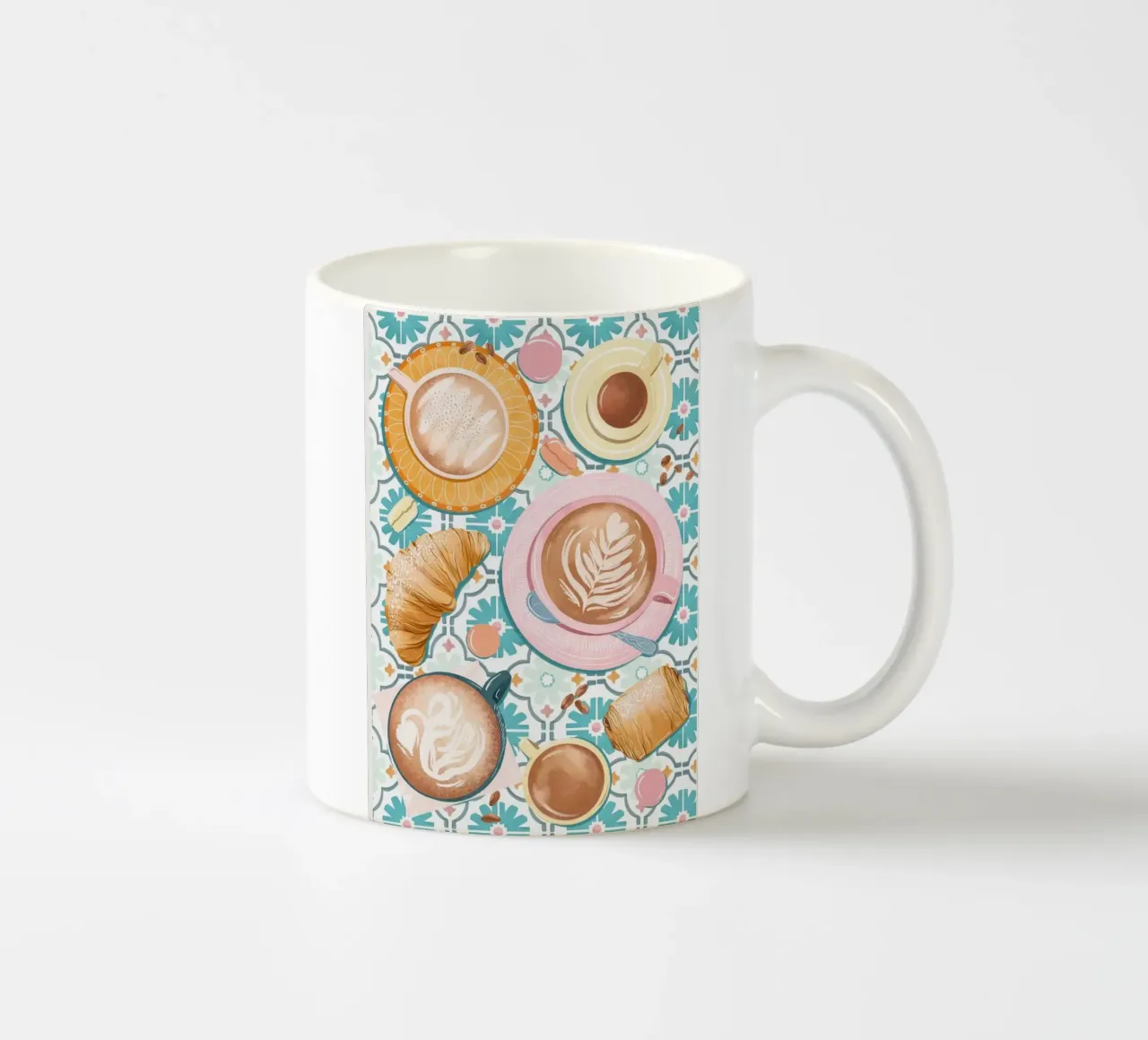 koffiekoppen keramische mok van Luke Yaeger