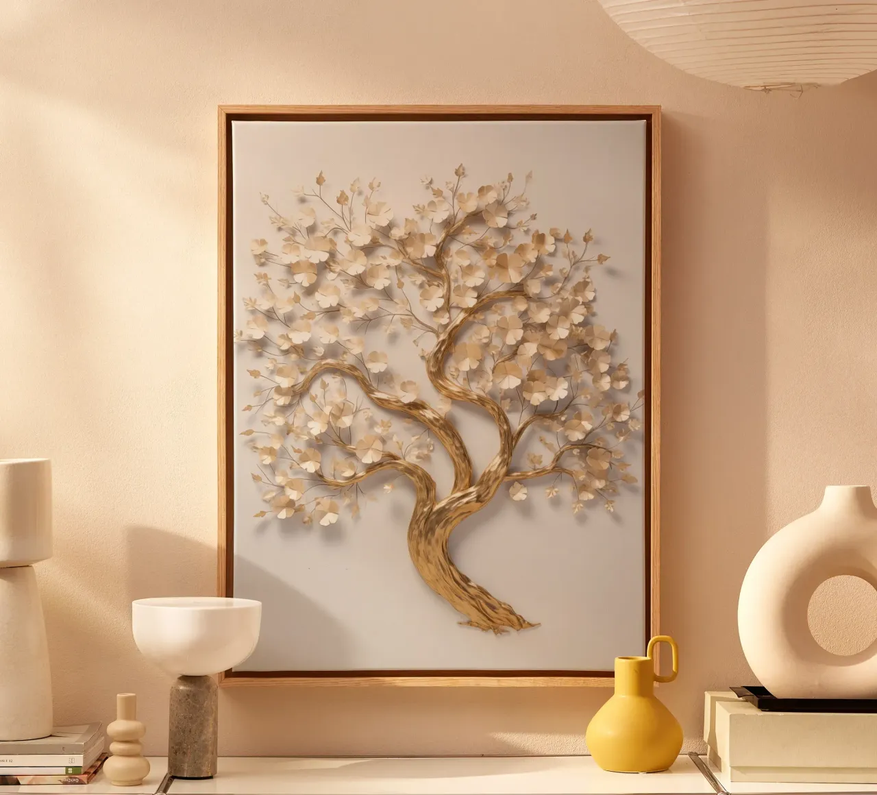 Der Goldene Baum Leinwand von Imagine