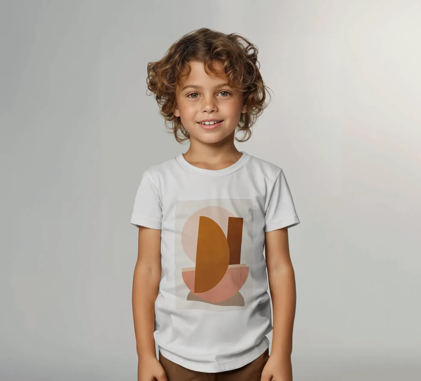 Abstract Stack III Kinder T-Shirt von Flow Line