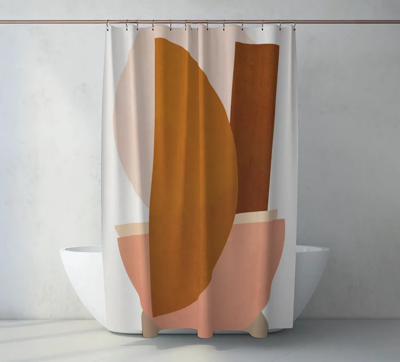 Abstract Stack III Duschvorhang von Flow Line