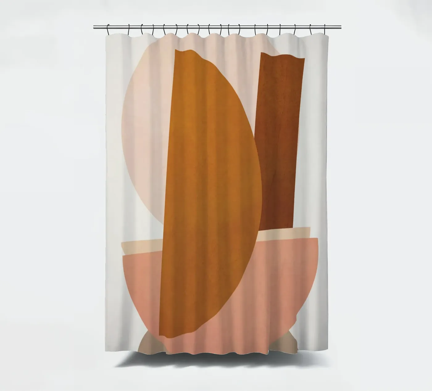 Abstract Stack III douchegordijn van Flow Line