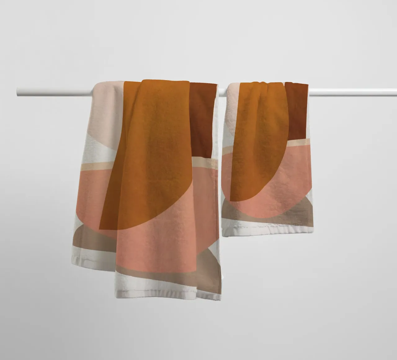 Abstract Stack III asciugamano da bagno da Flow Line