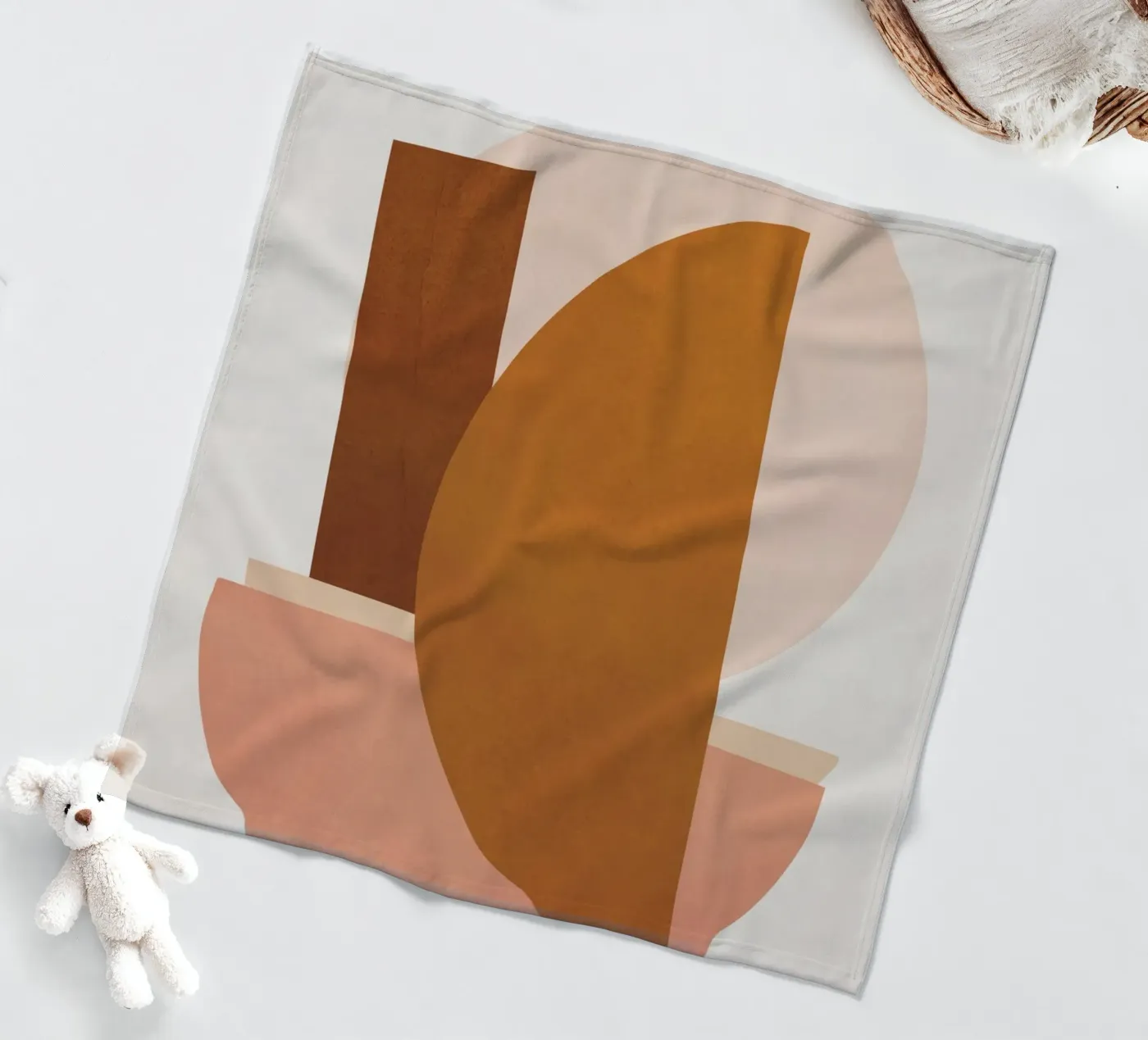 Abstract Stack III fleece blanket by Flow Line