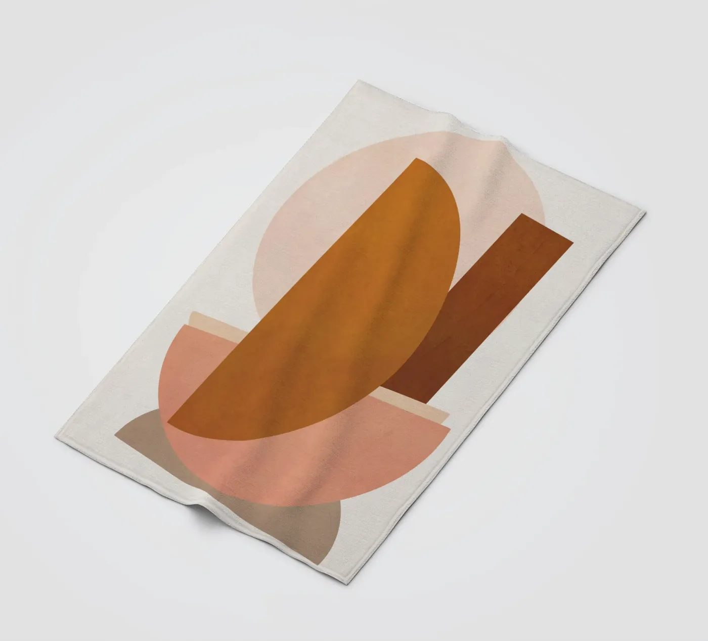 Abstract Stack III fleecedeken van Flow Line