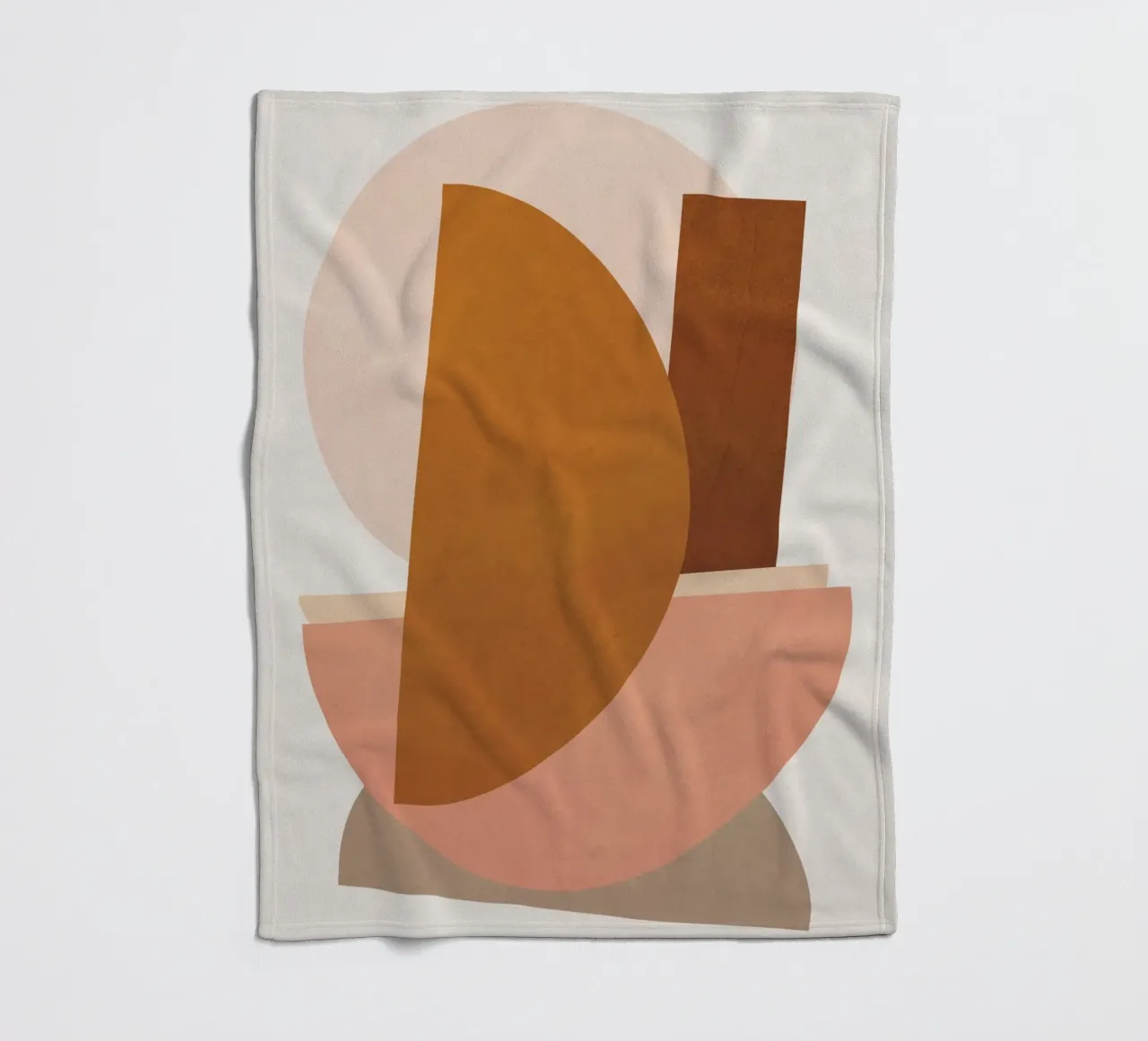 Abstract Stack III Fleecedecke von Flow Line