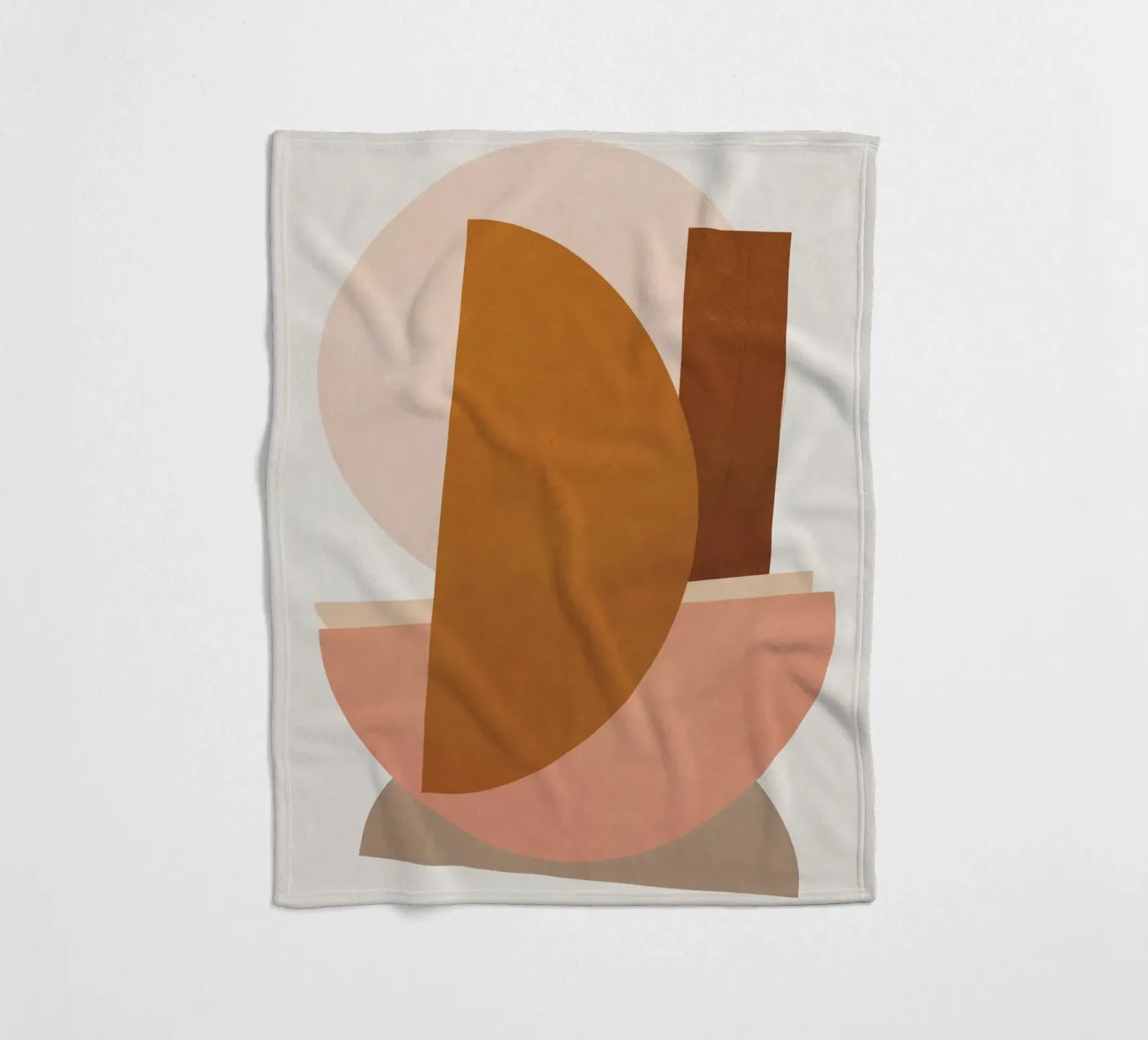 Abstract Stack III fleece blanket by Flow Line