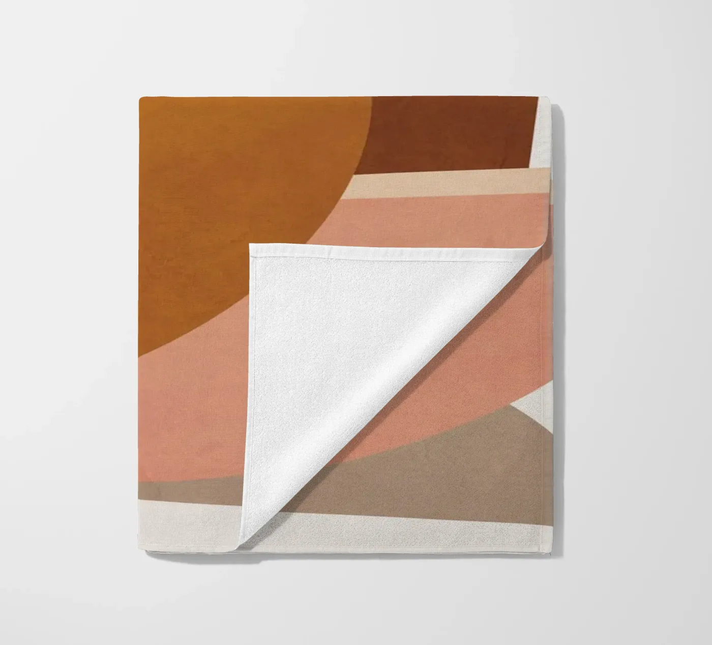 Abstract Stack III strandhanddoek van Flow Line