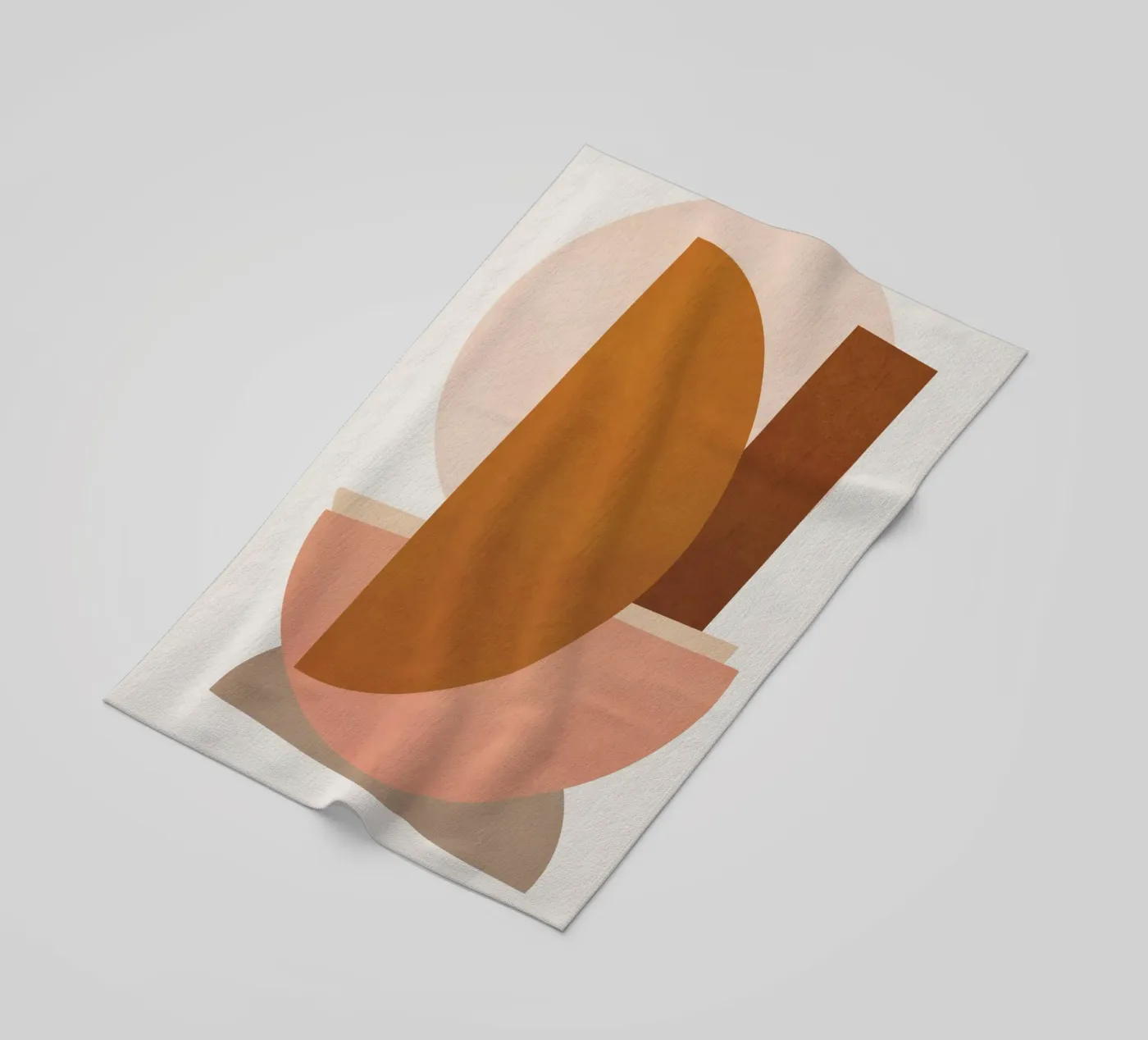 Abstract Stack III strandhanddoek van Flow Line