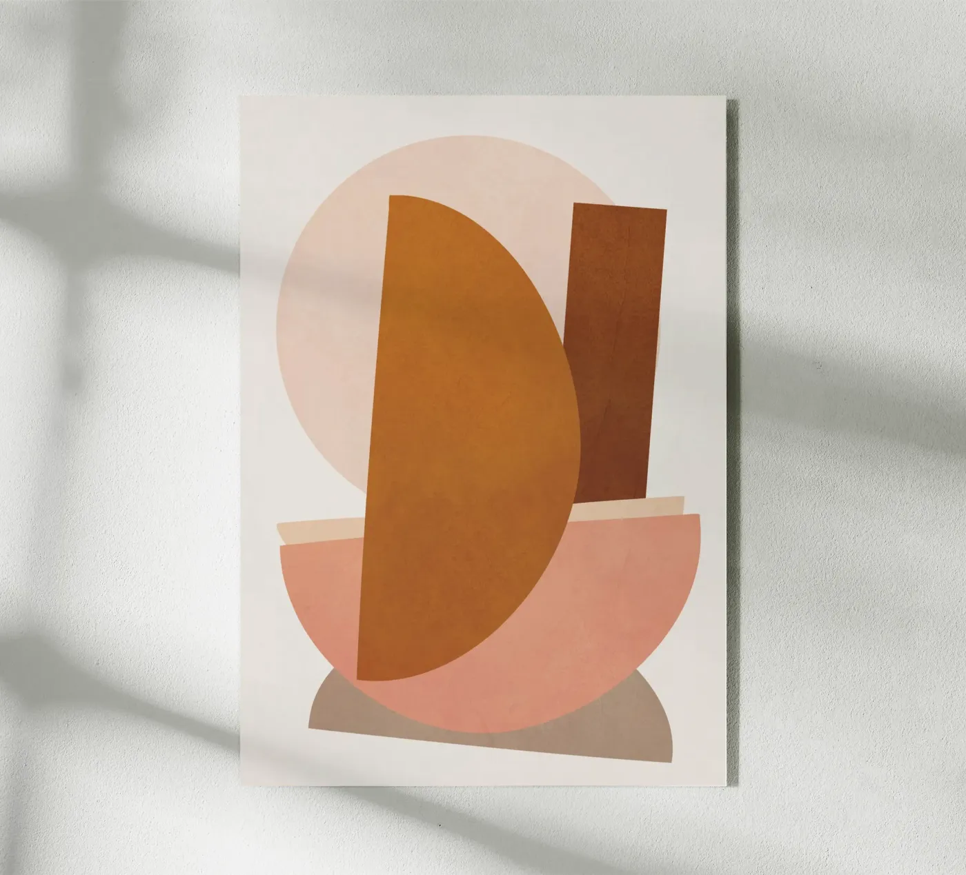 Abstract Stack III Acryl-Glas von Flow Line