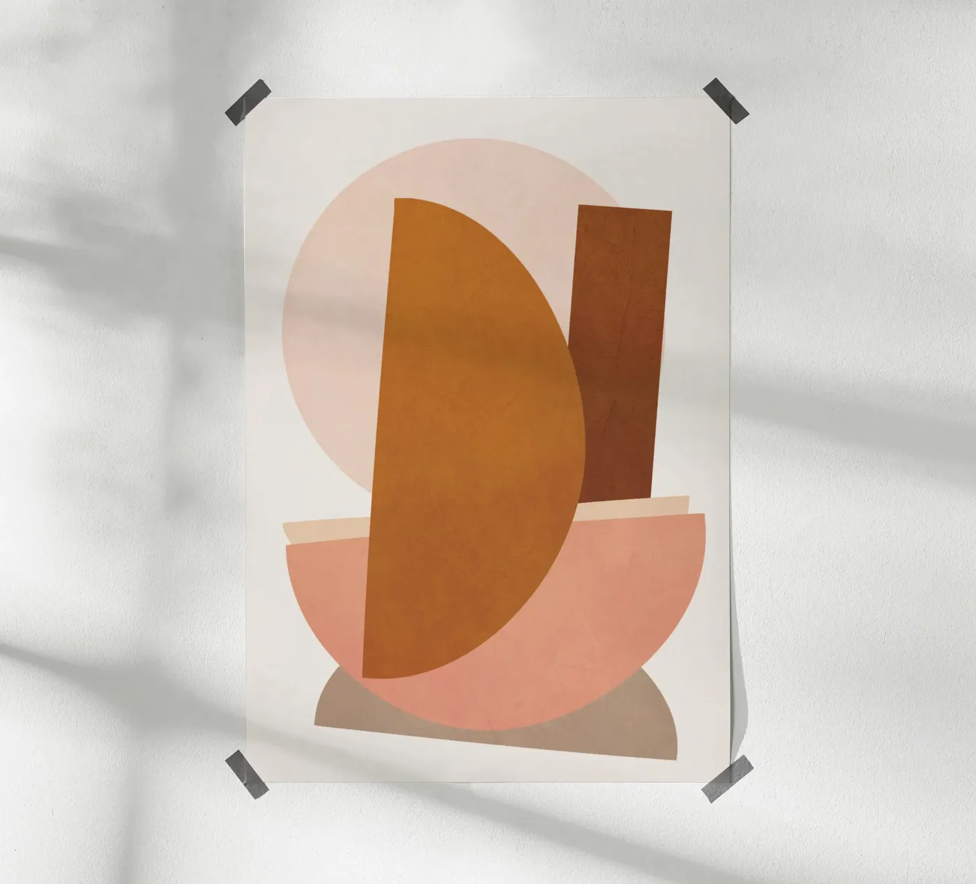 Abstract Stack III Poster von Flow Line