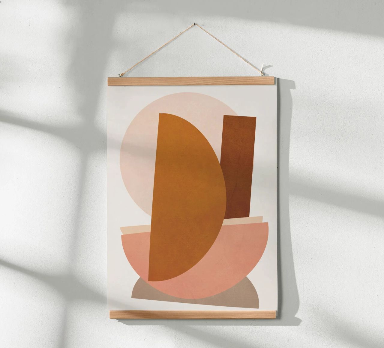 Abstract Stack III Poster von Flow Line