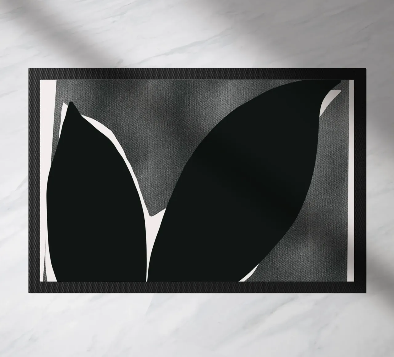 Composizione nera 05 zerbino da Little Dean