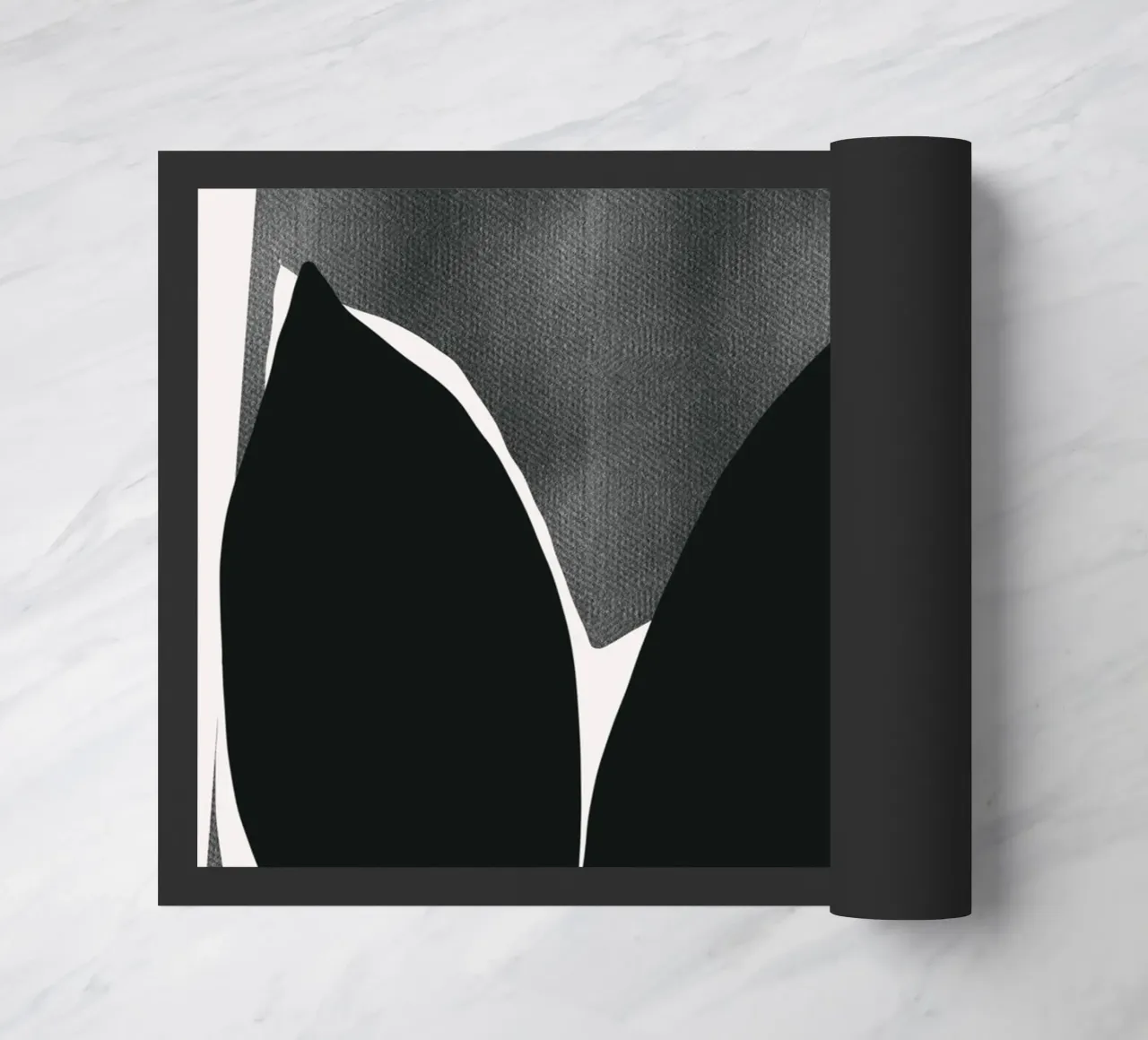 Composizione nera 05 zerbino da Little Dean