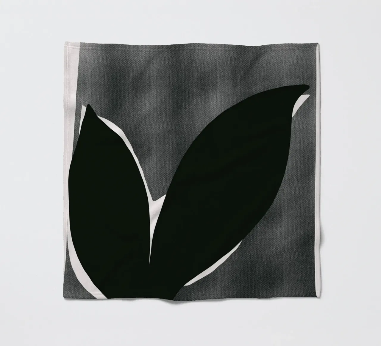 Composizione nera 05 coperta in pile da Little Dean