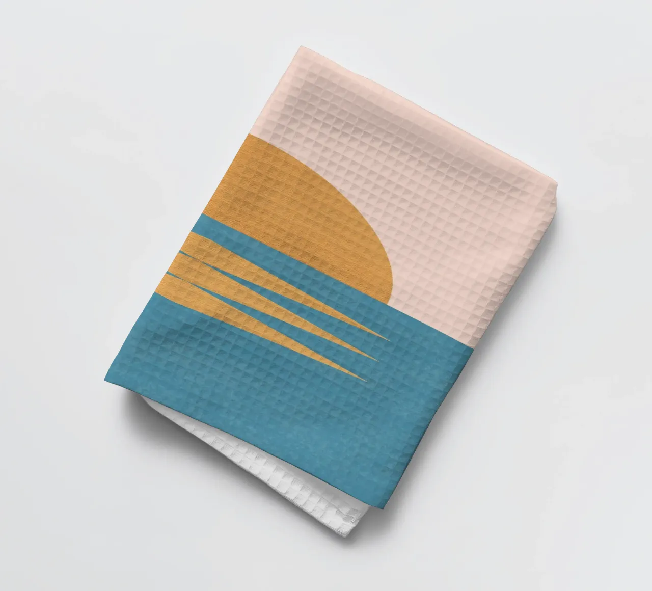 Sunrise Geometrico - Stile Midcentury canovaccio da cucina da MoonlightPrint