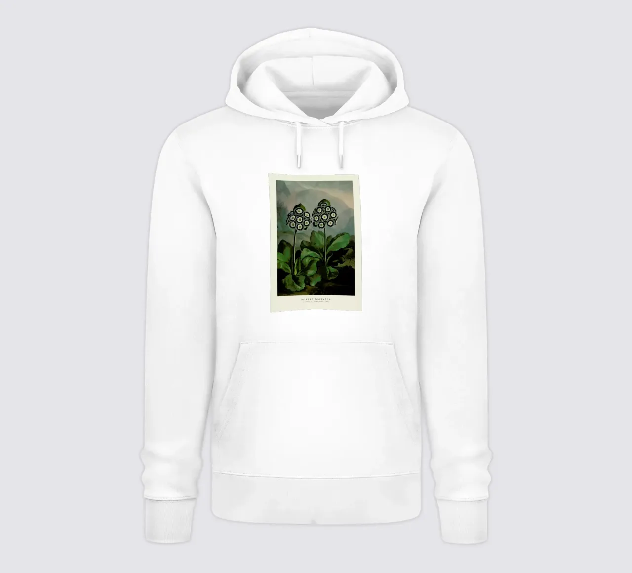 Thornton - A Group of Auriculas felpa con cappuccio da Vintage by JUNIQE