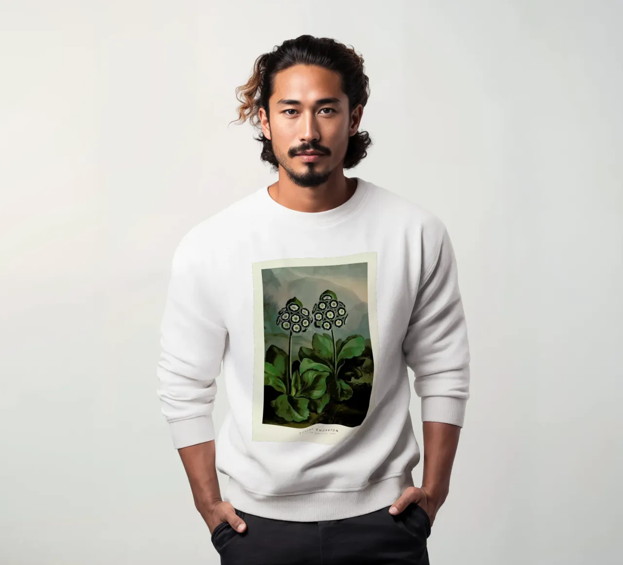 Thornton - A Group of Auriculas felpa da Vintage by JUNIQE