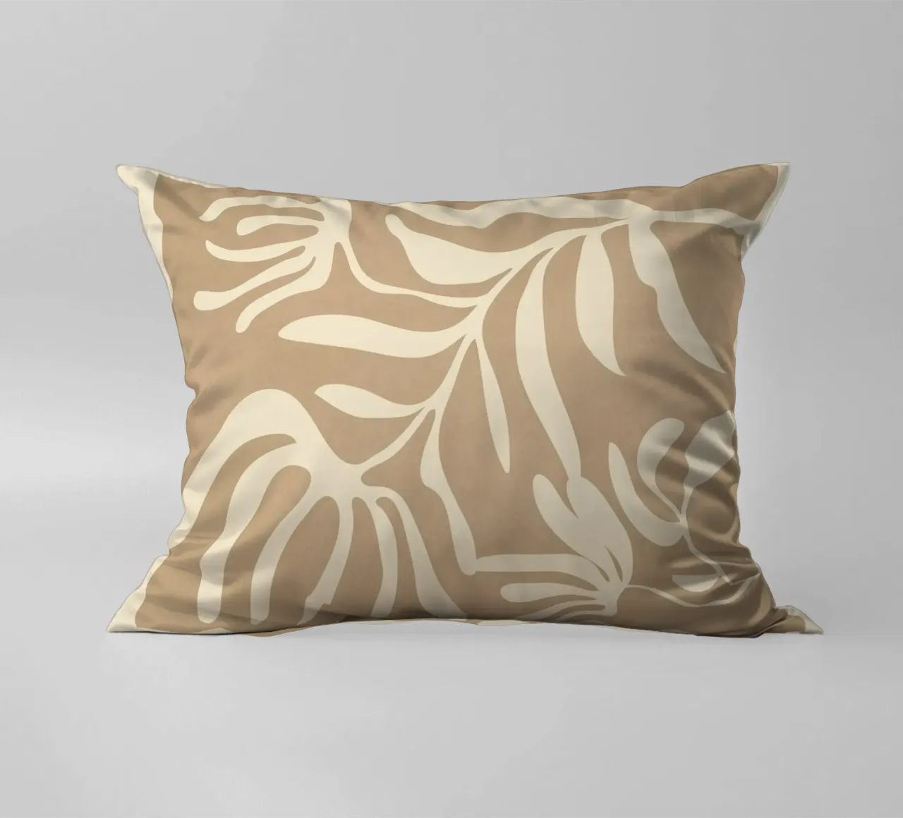 Minimal Abstract Art Plant 1 cuscino da Flow Line