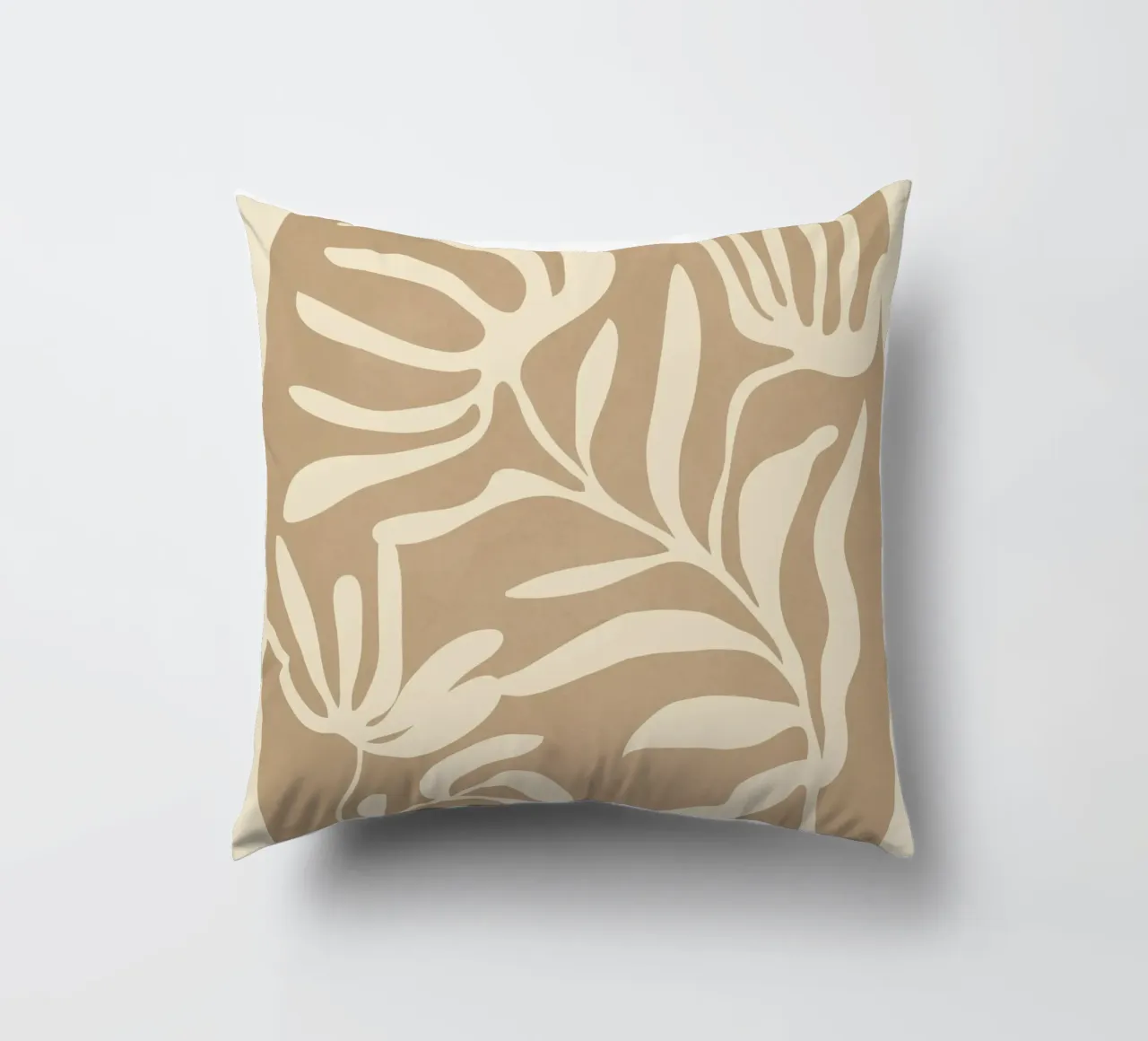 Minimal Abstract Art Plant 1 cuscino da Flow Line