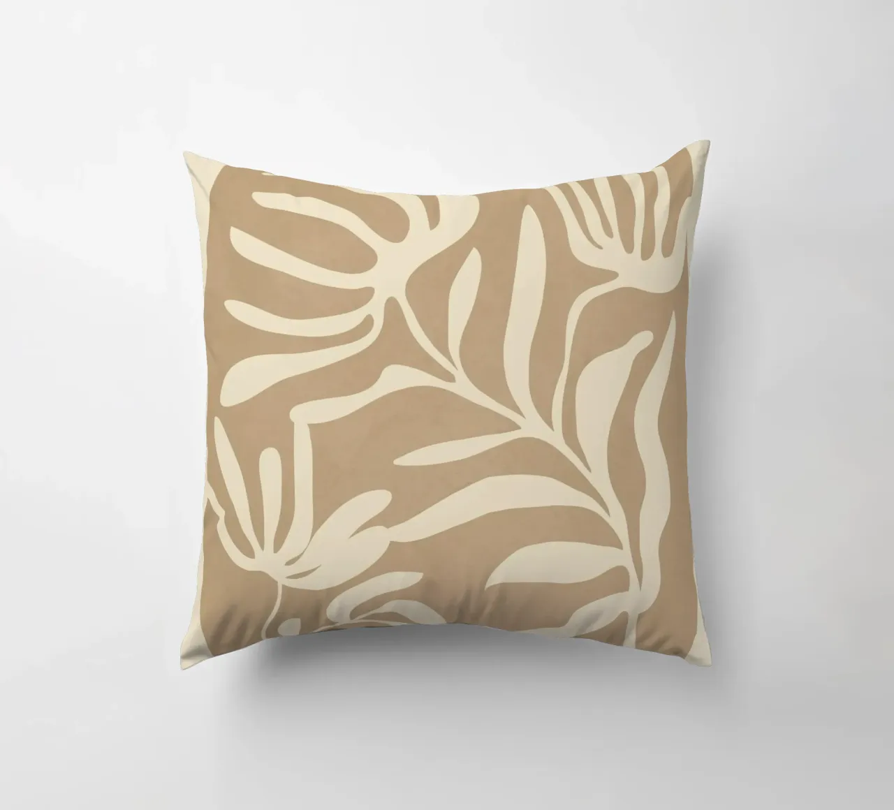 Minimal Abstract Art Plant 1 cuscino da Flow Line
