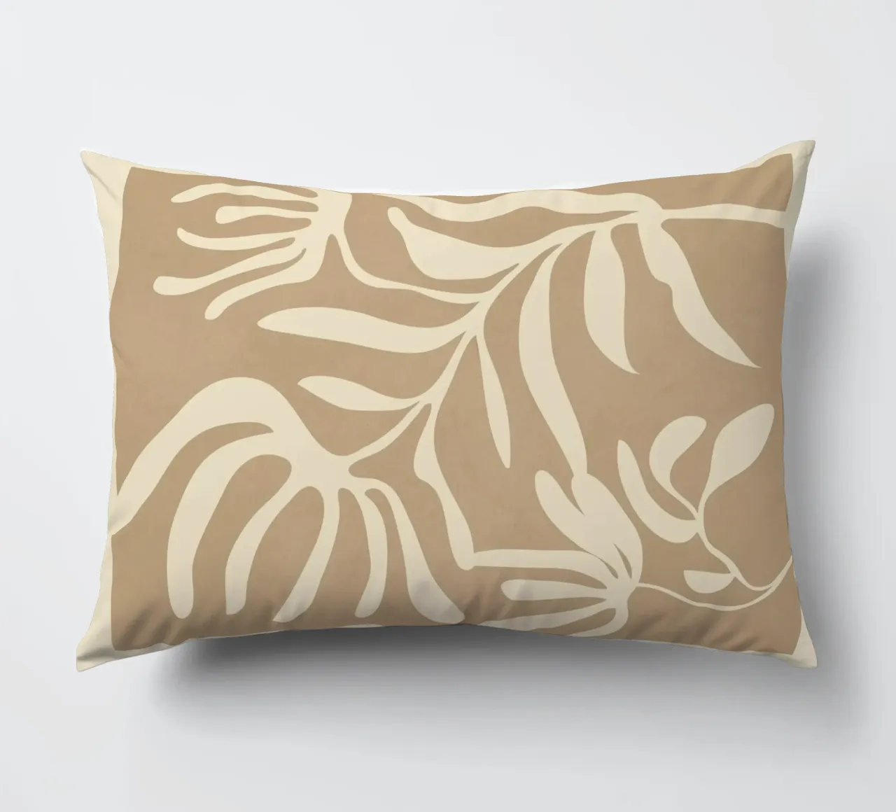 Minimal Abstract Art Plant 1 cuscino da Flow Line