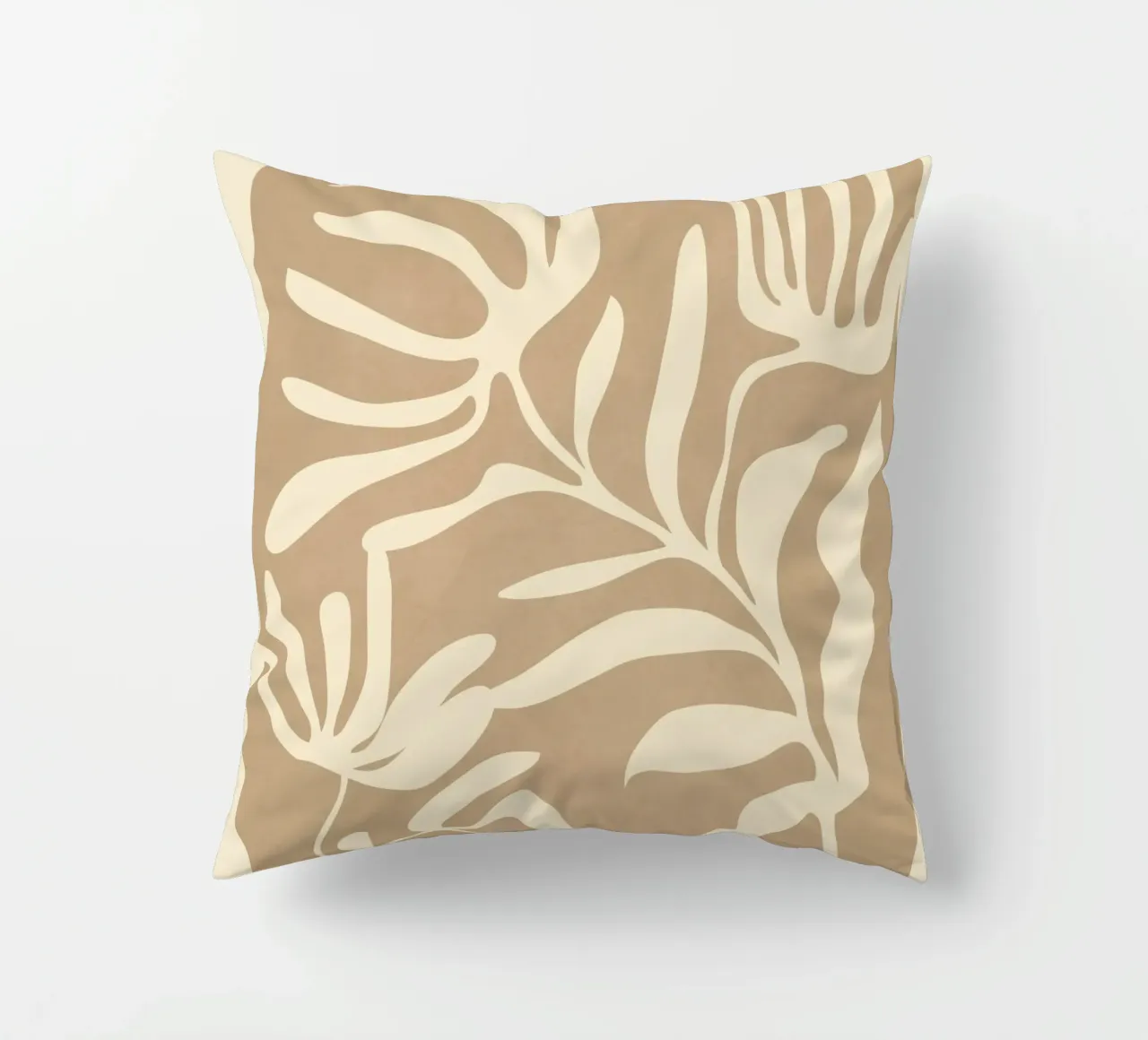 Minimal Abstract Art Plant 1 cuscino da Flow Line