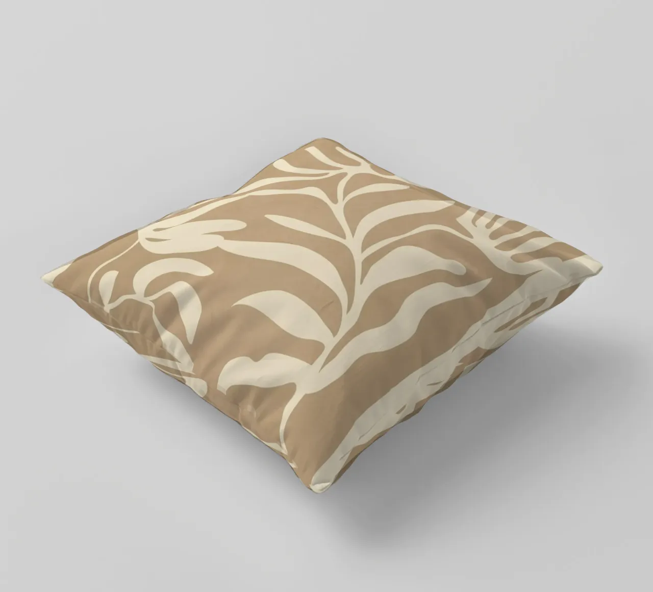 Minimal Abstract Art Plant 1 cuscino da Flow Line